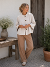 Jakke Jessamy - Beige babyfløyel