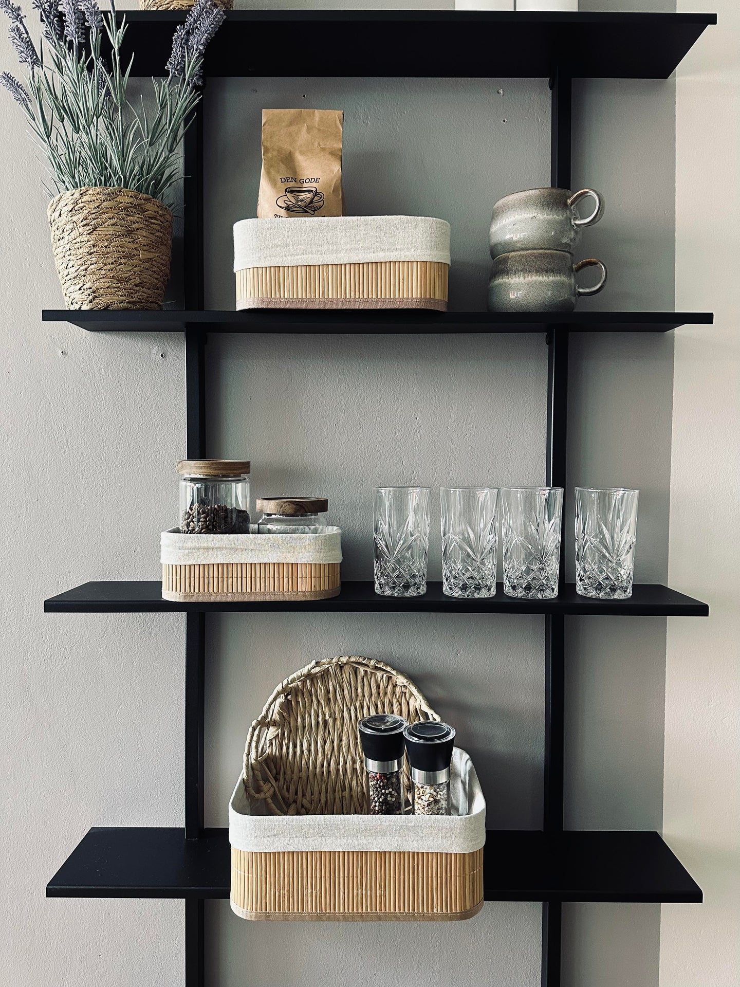 Kurver 3 stk - Bambus