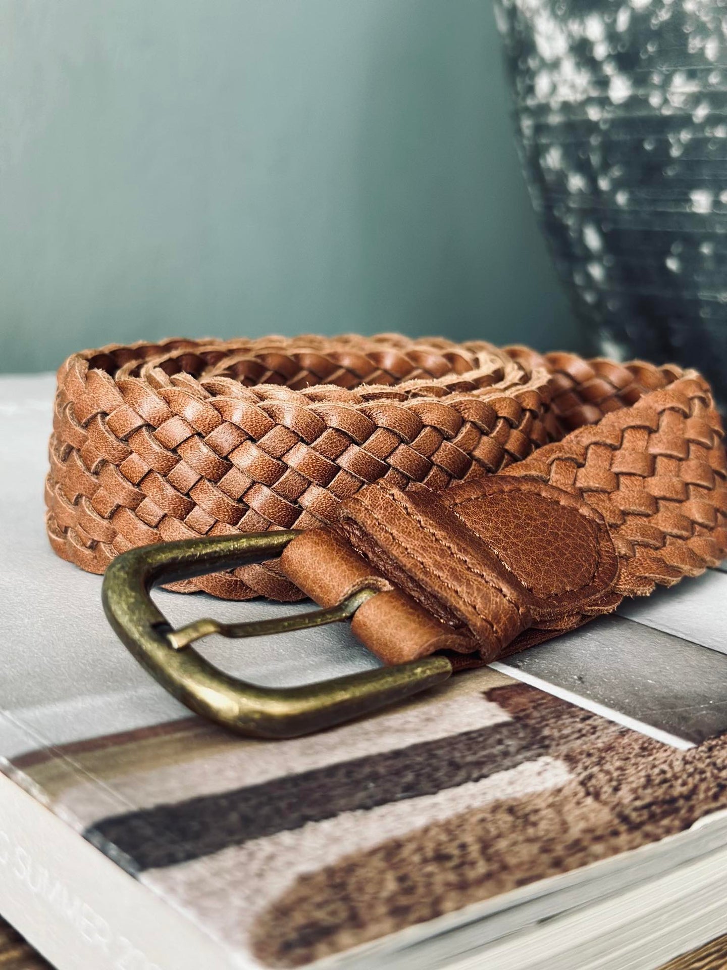 Belte Harper walnut flette