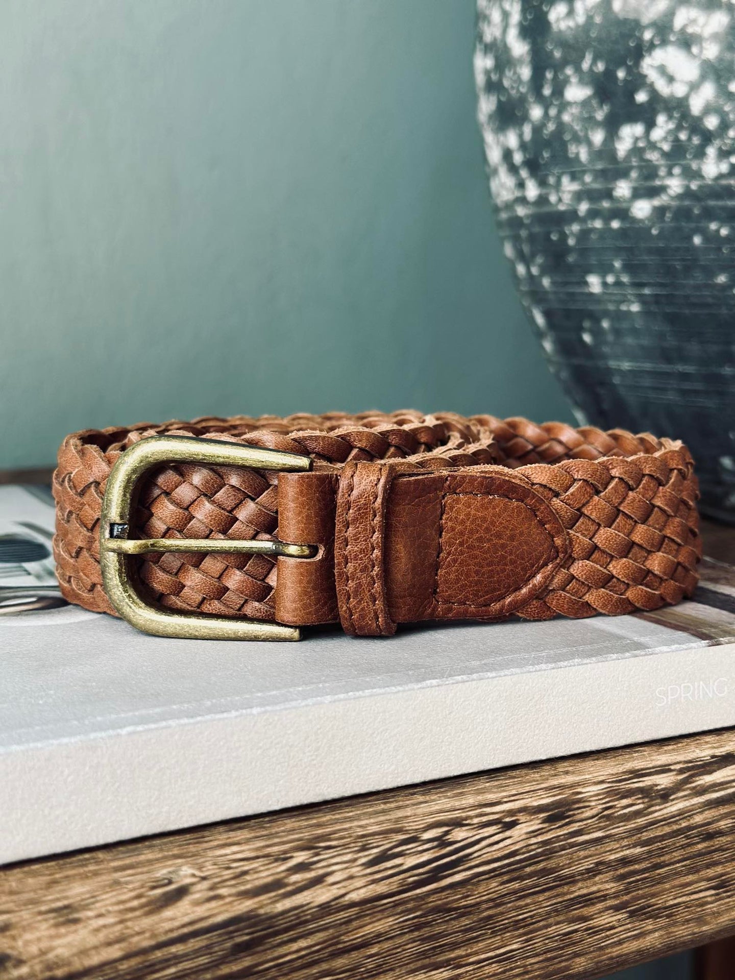 Belte Harper walnut flette