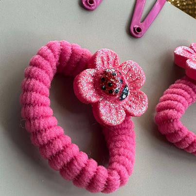 Hårtilbehør sett Marie - Rosa
