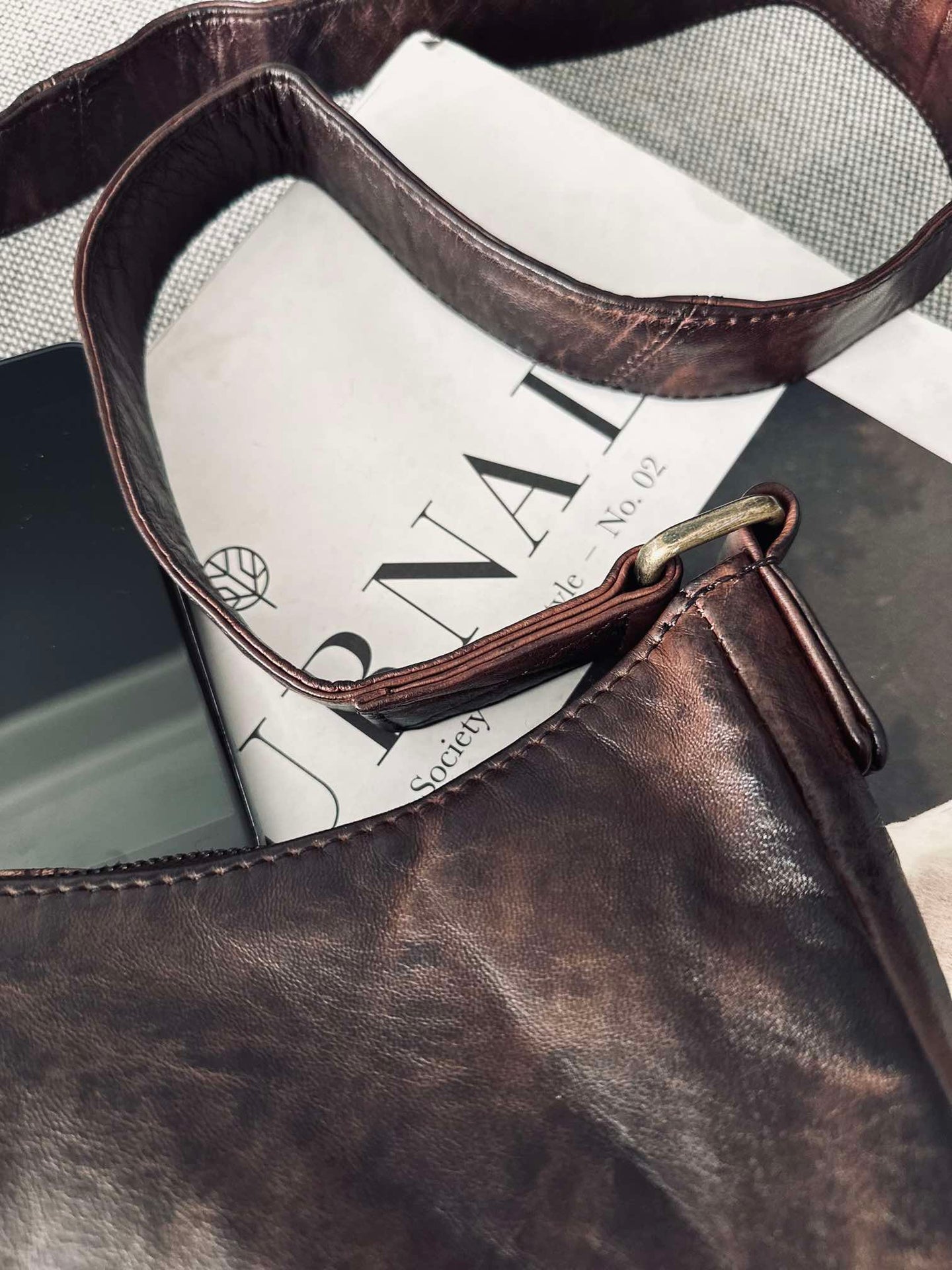 Skulderveske ELSA – Winter brown