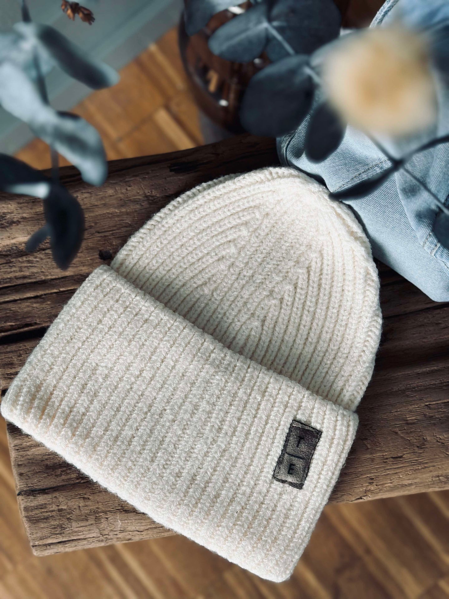 Hue Beanie off white