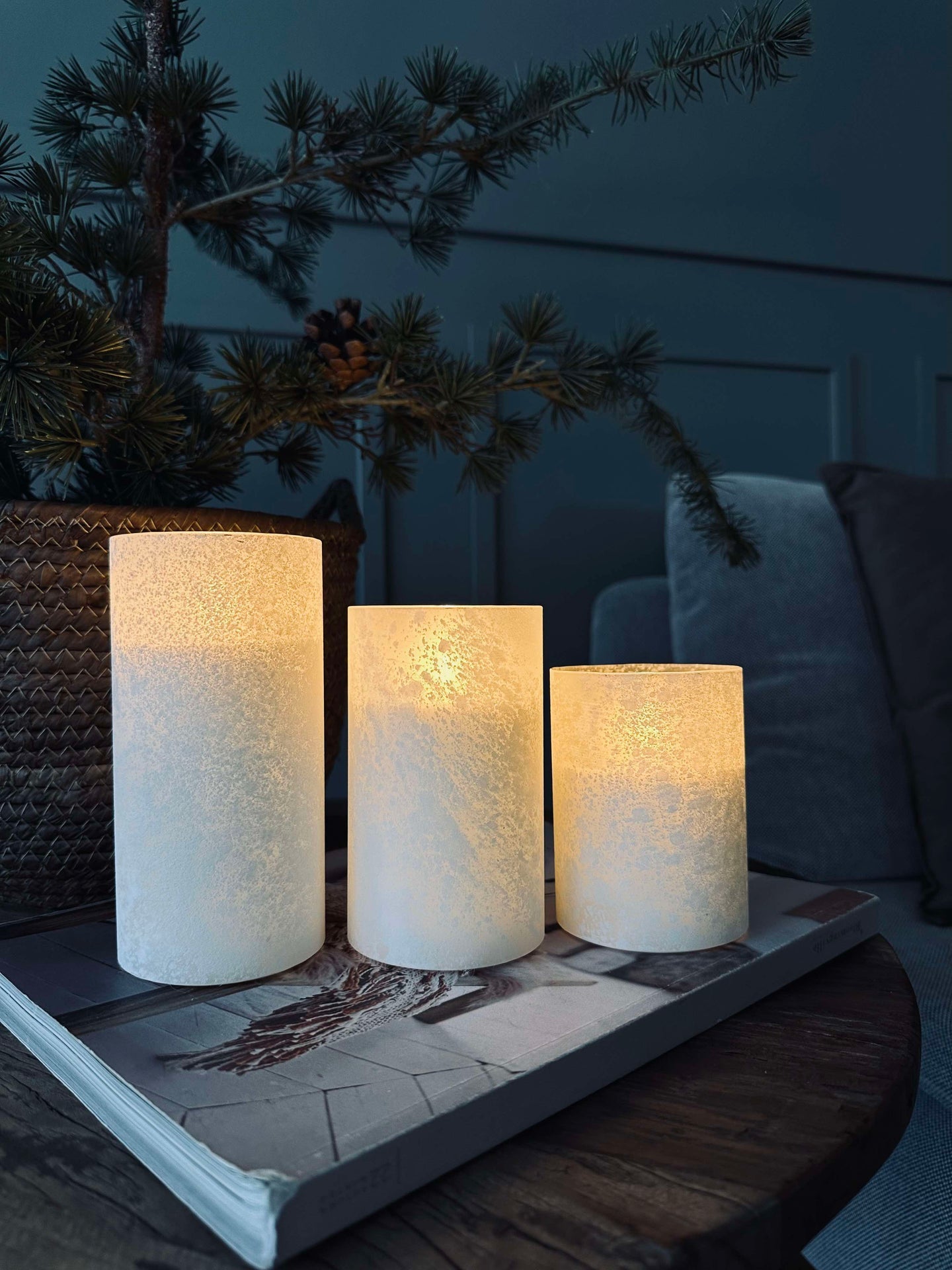 LED-lys FROZEN - Hvit 3 stk