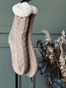Strømper Fleece Beige