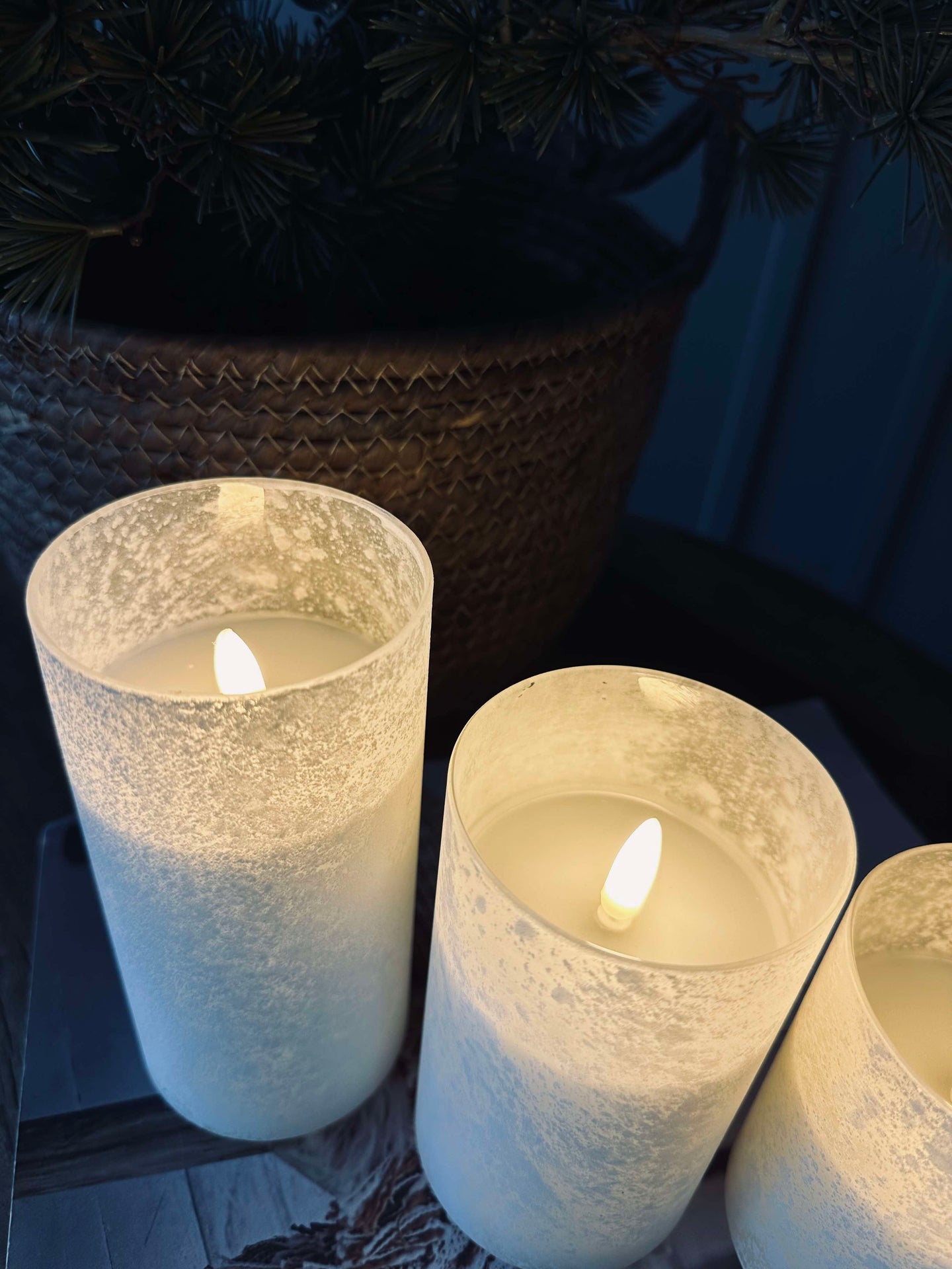 LED-lys FROZEN - Hvit 3 stk