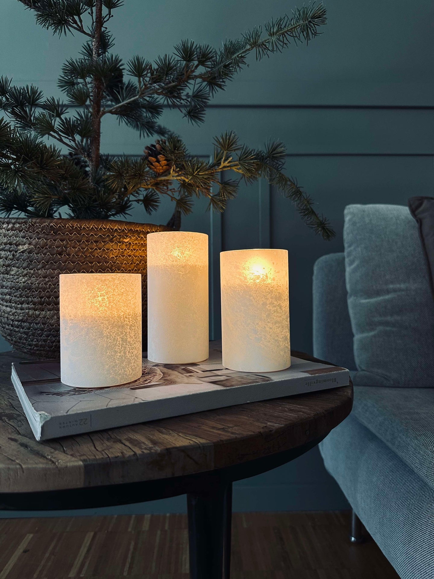 LED-lys FROZEN - Hvit 3 stk