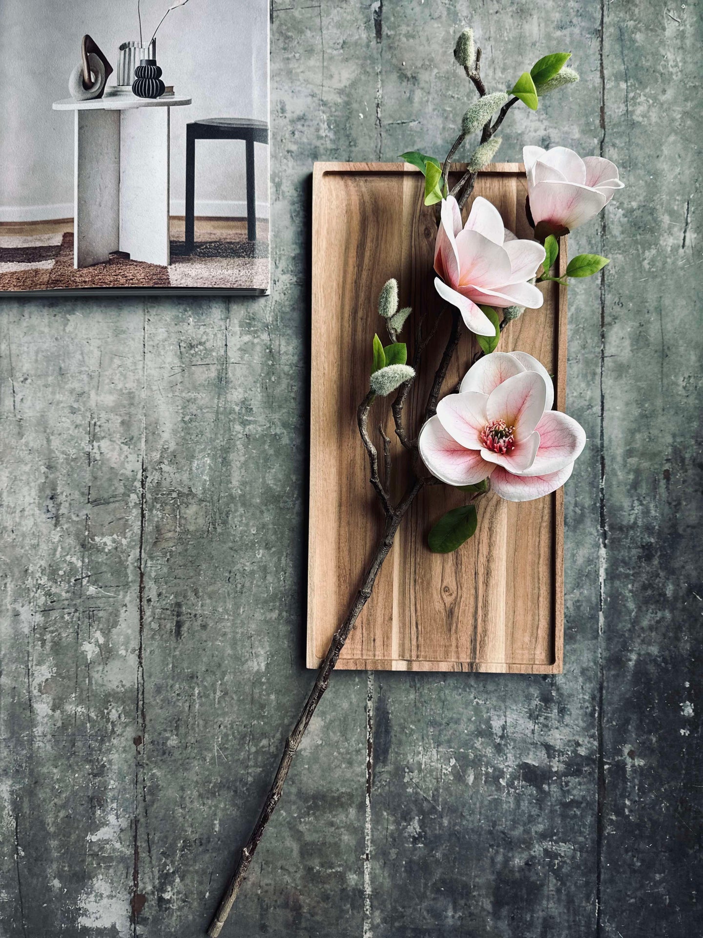 Magnolia Blomst - Rosa