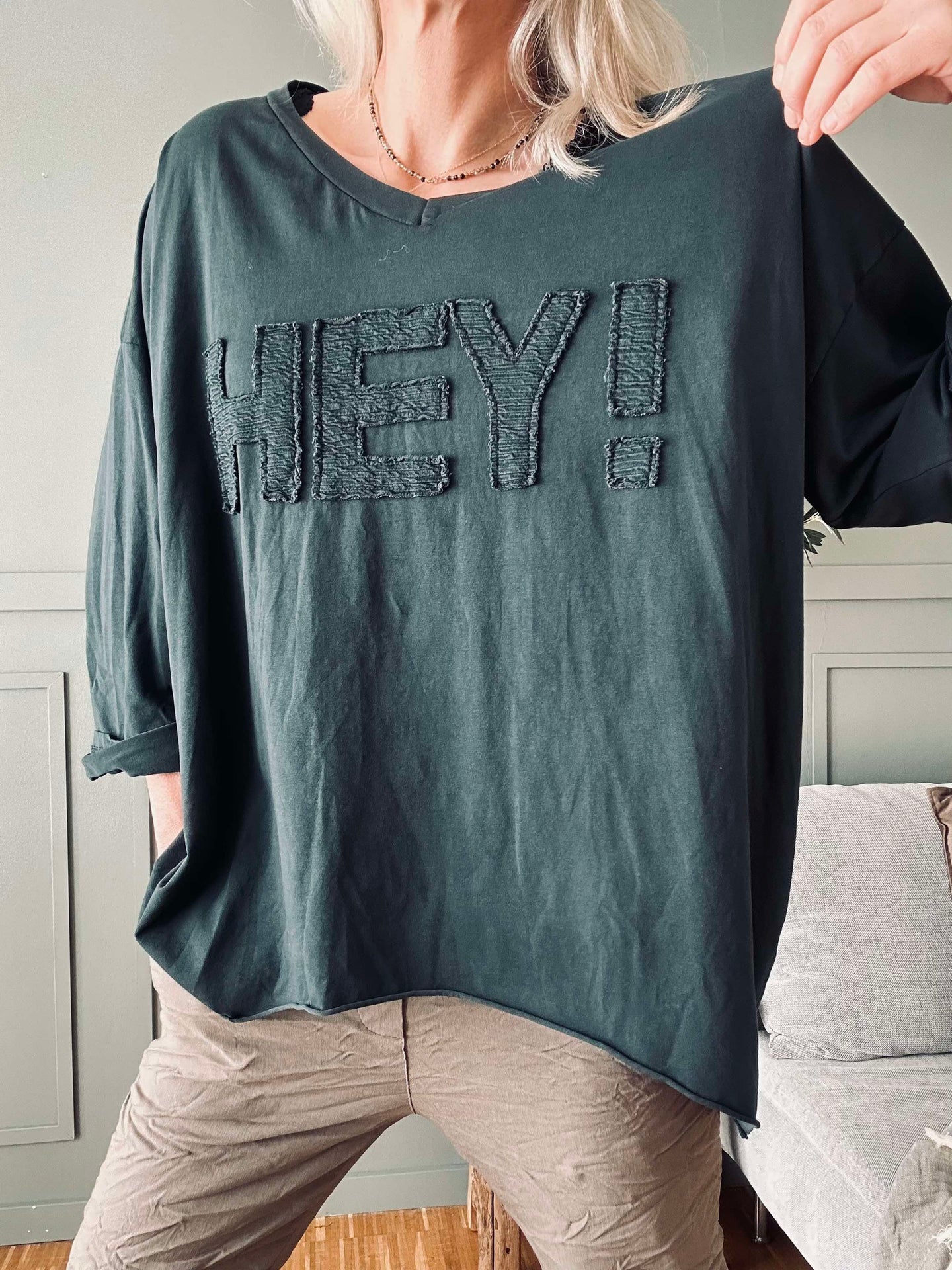 Bluse HEY black
