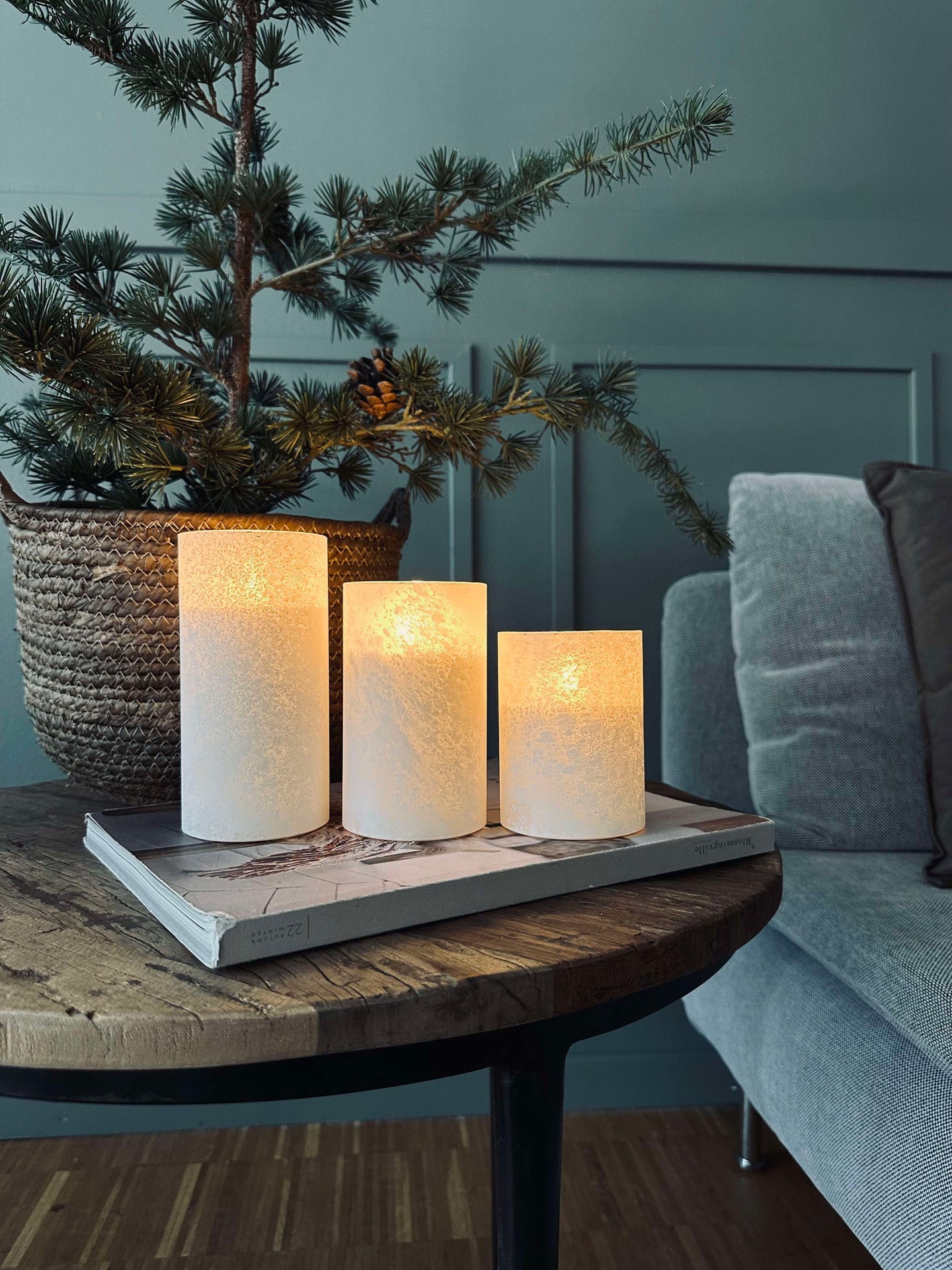LED-lys FROZEN - Hvit 3 stk