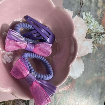 Håraccessories sett Alma - Lilla