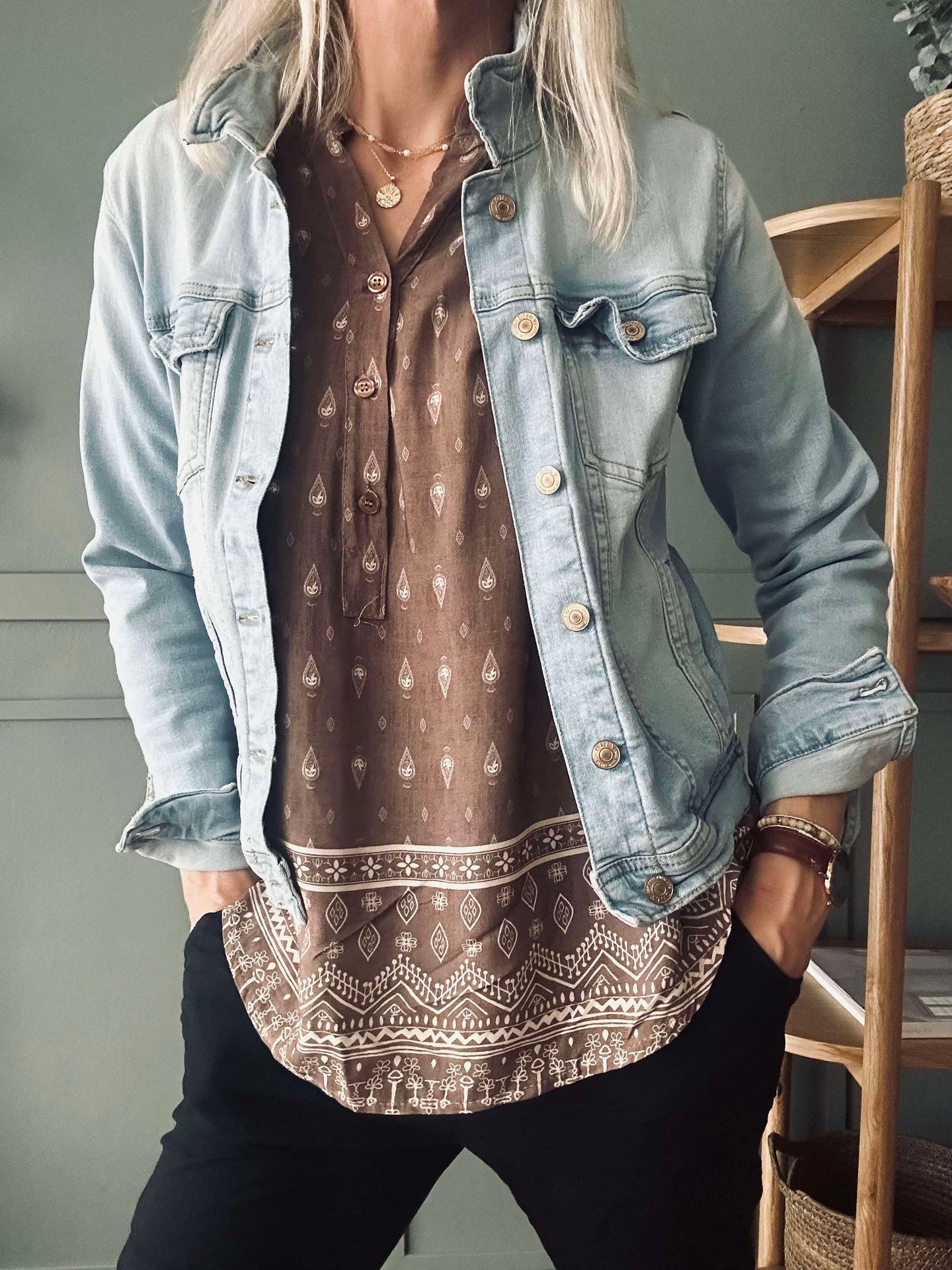 Bluse Ella fango