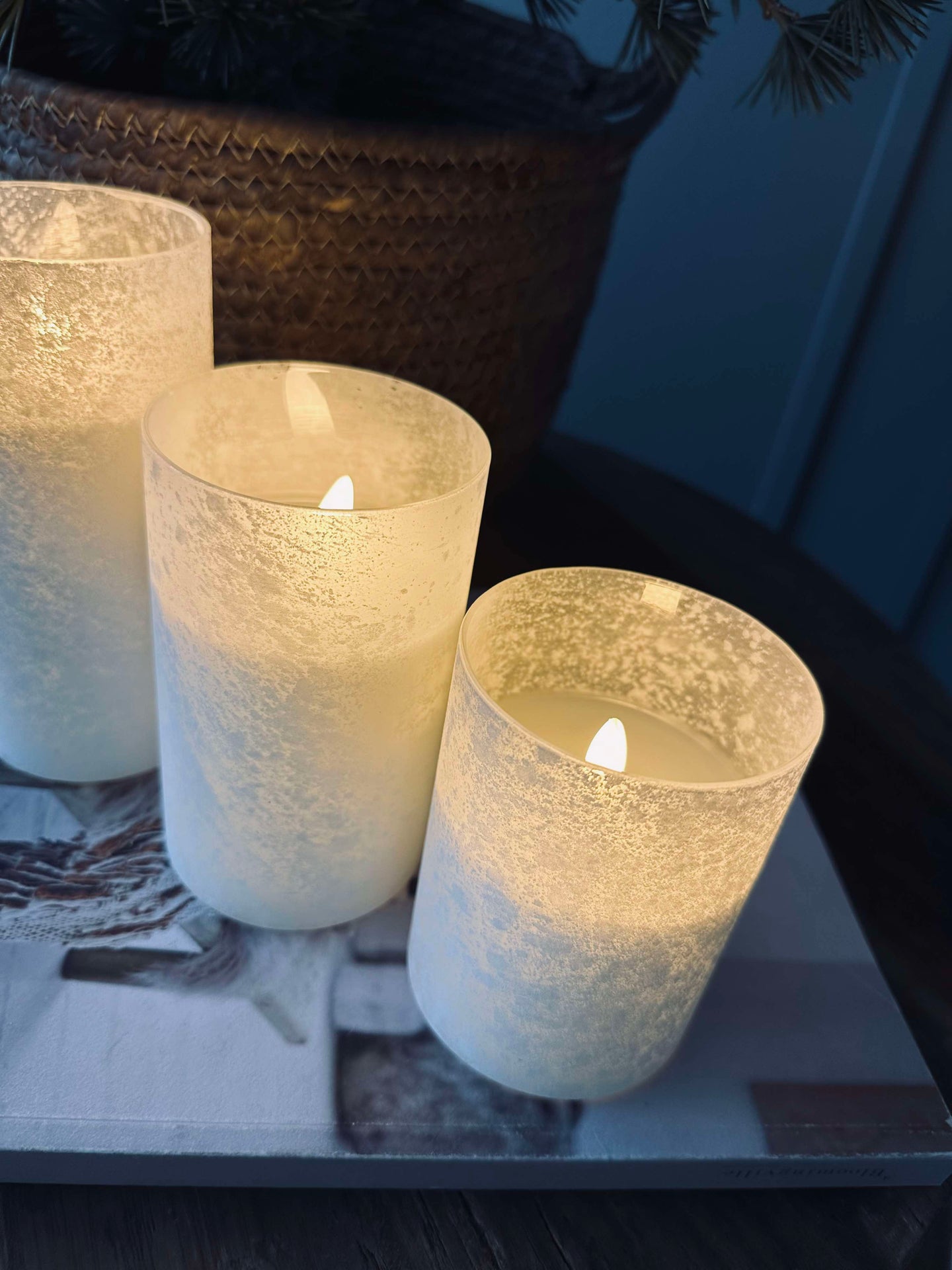 LED-lys FROZEN - Hvit 3 stk