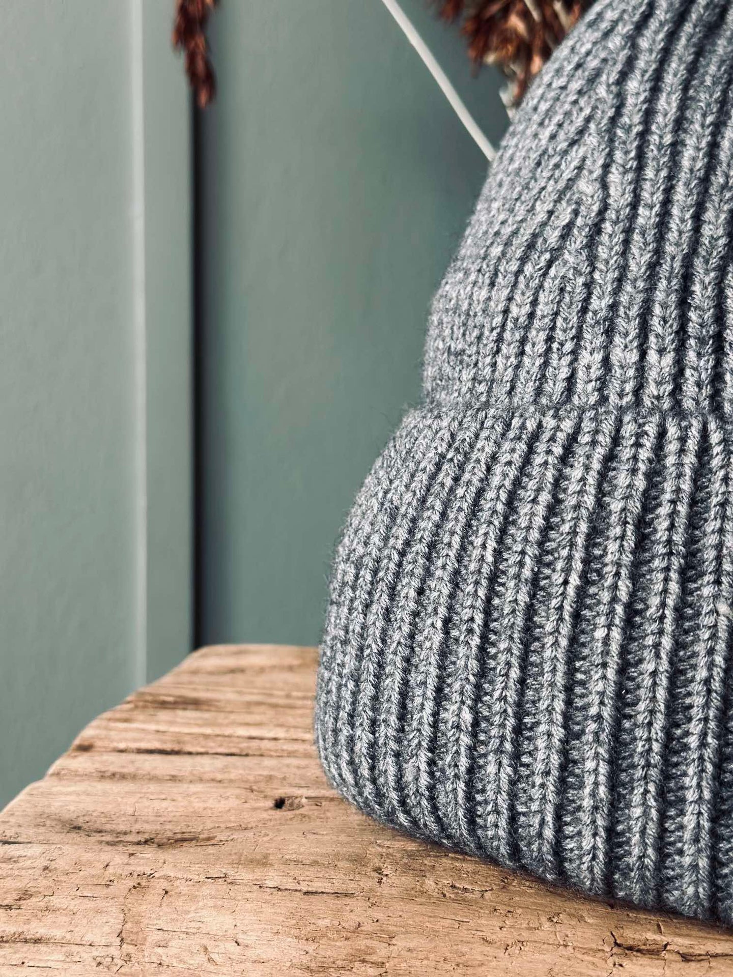 Lue Beanie Grå