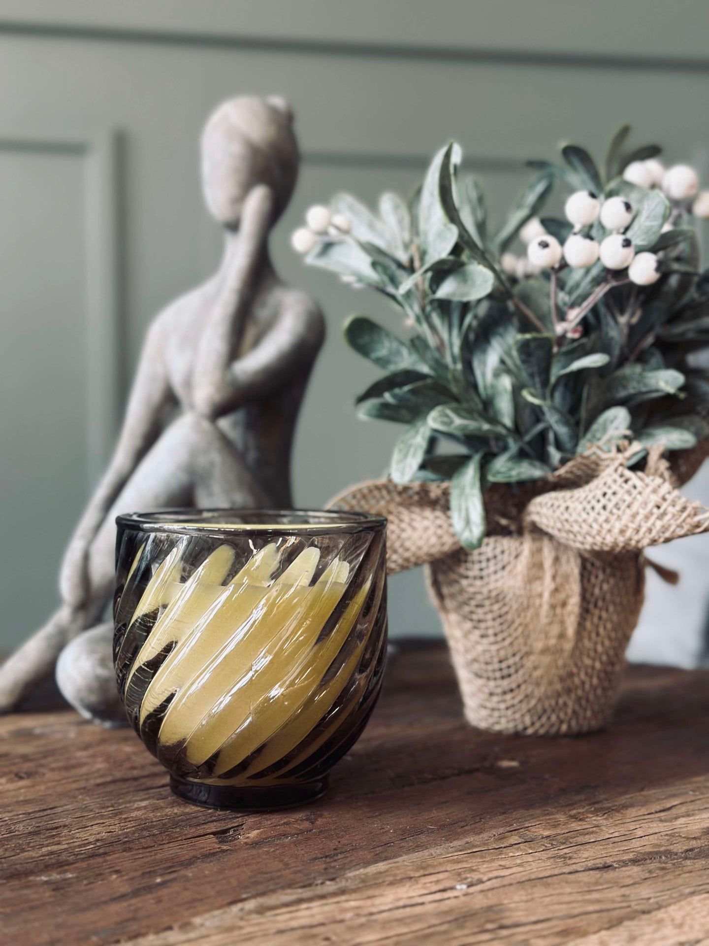 Duftlys i glass - AMBER DELICE