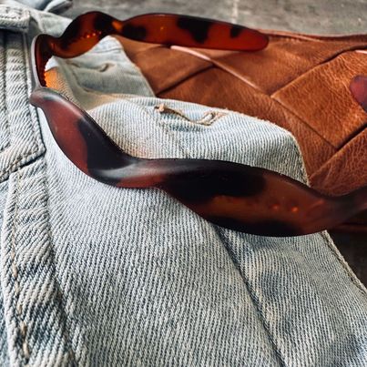 Hårbøyle Twist Brown