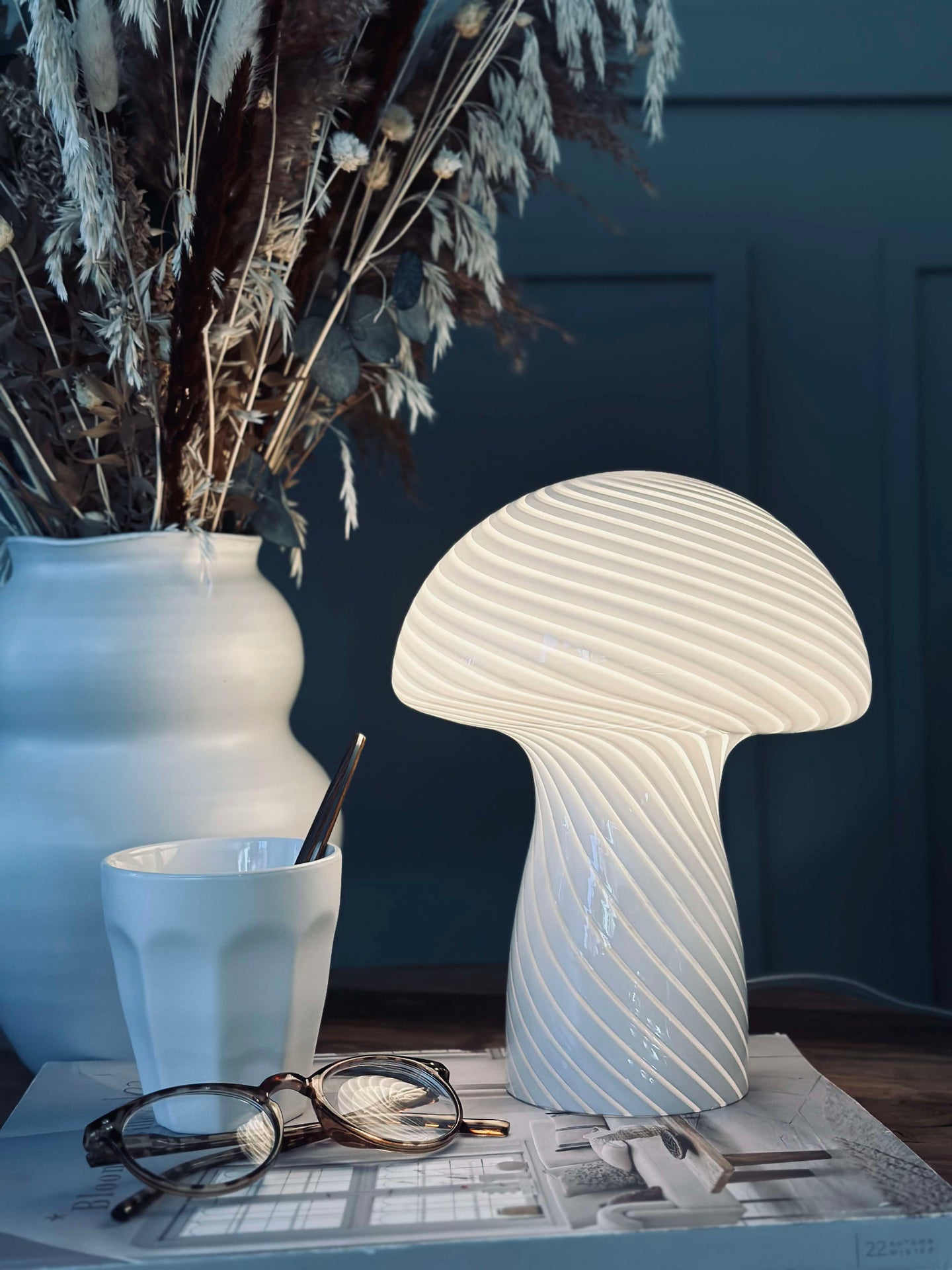 Mushroom Elsa – Grå 24 cm