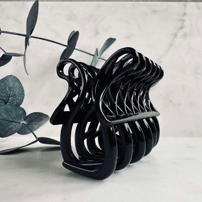 Hårklemme Gaisa Black