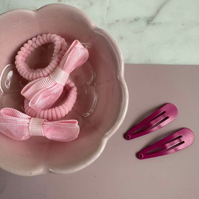 Håraccessories sett Alma - Pink / Rosa