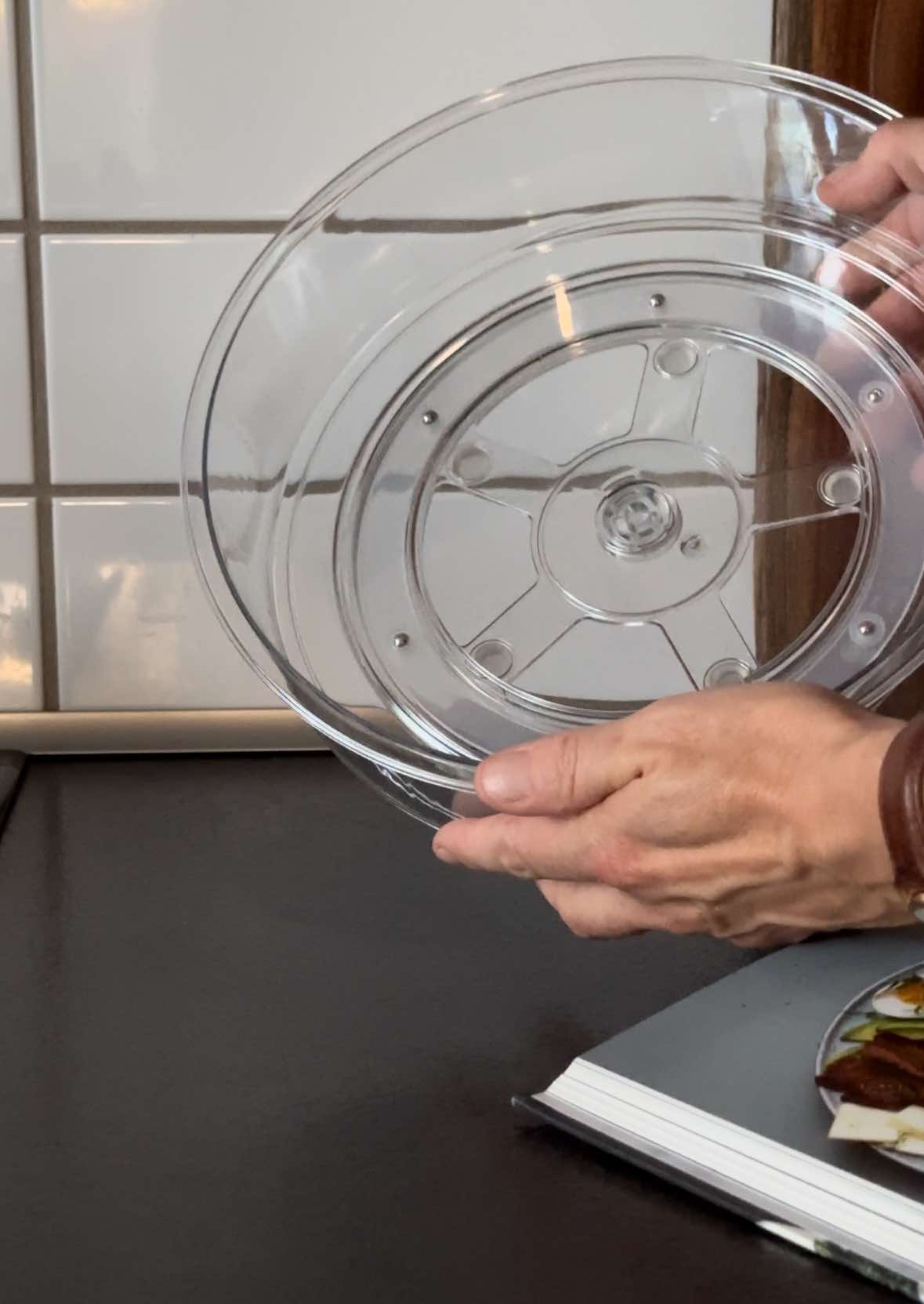 Roterende brett for sminke/kjøleskap eller krydder