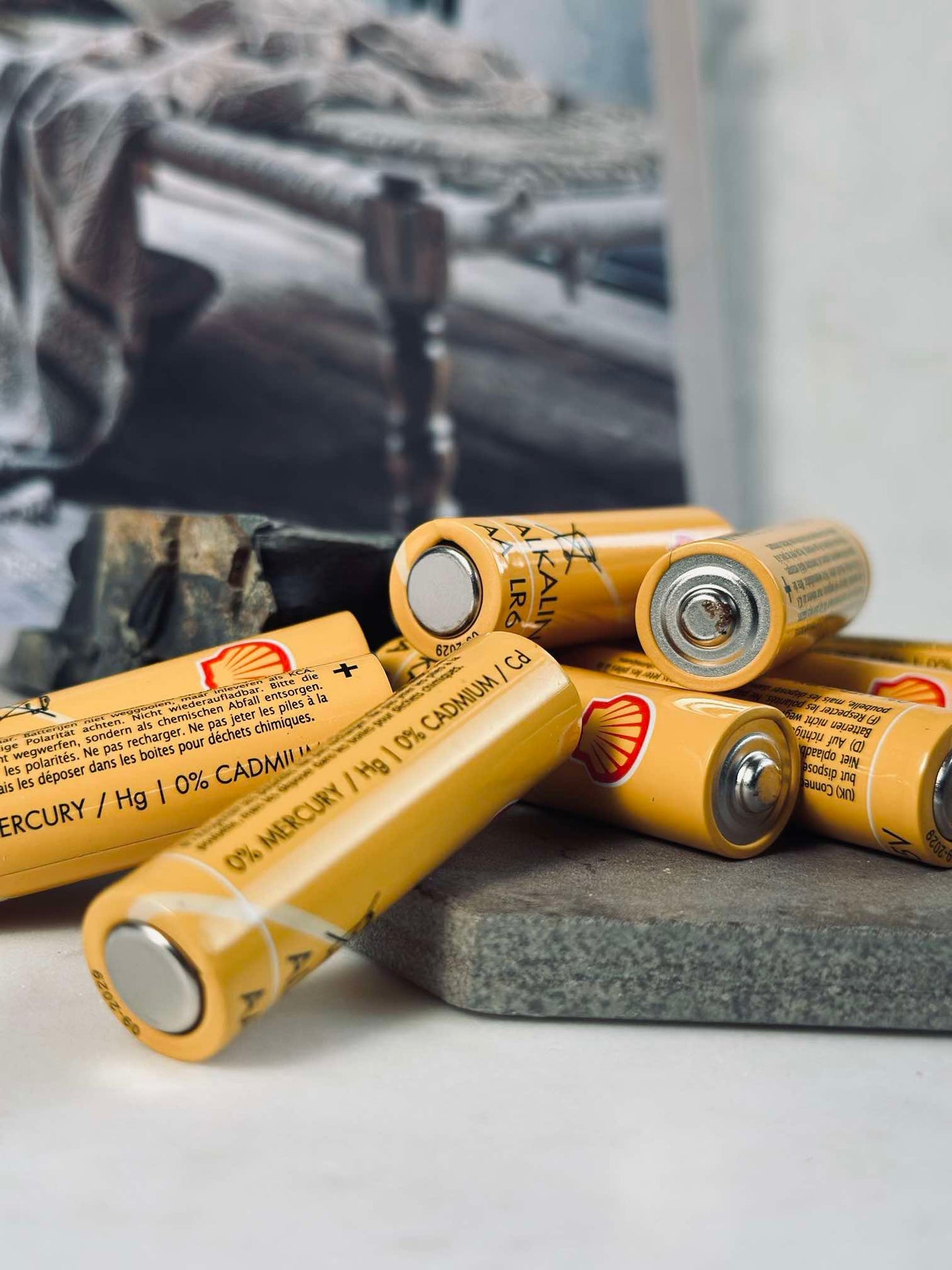 AA-batterier - pakke med 12 stk