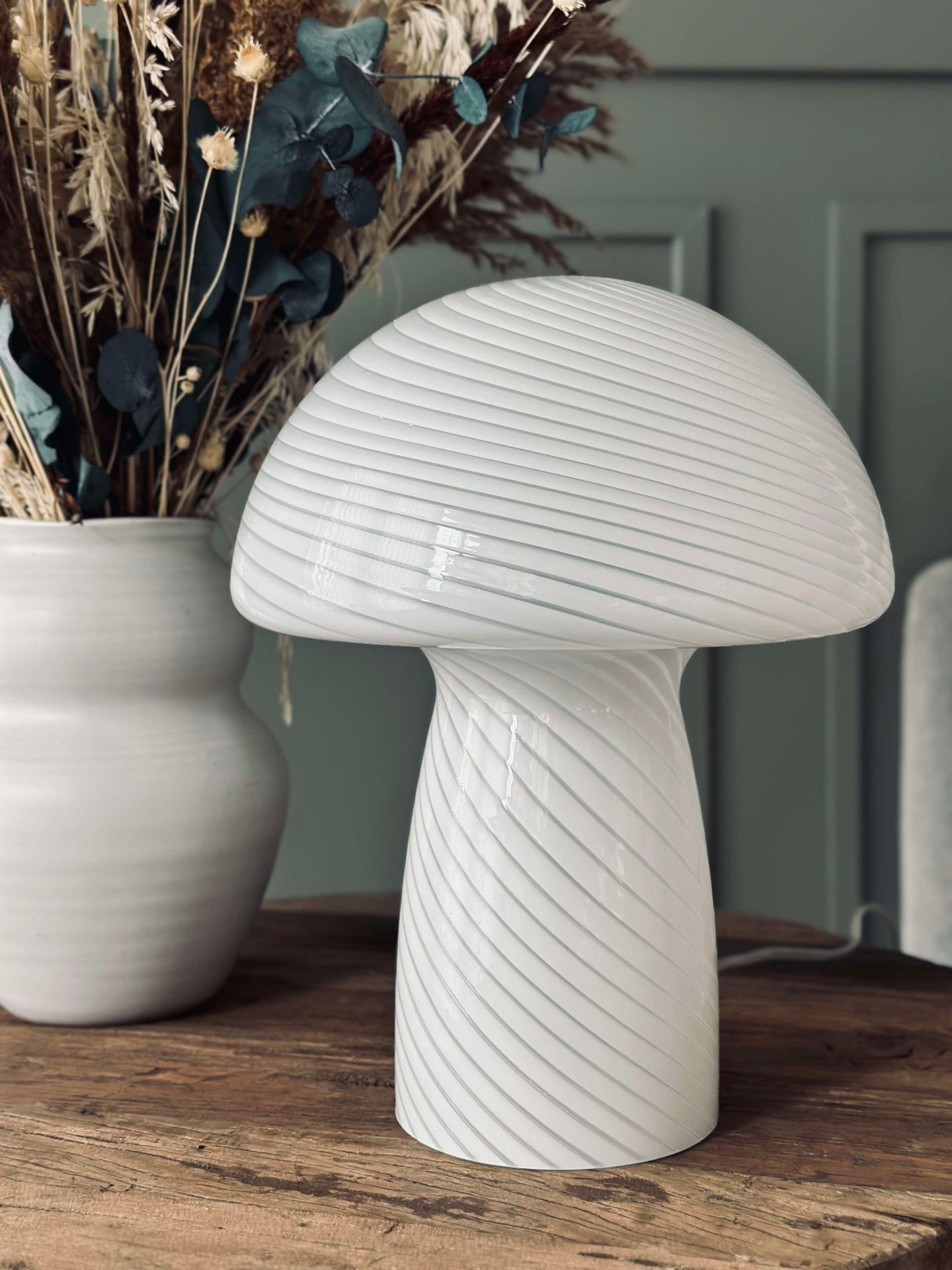 Mushroom Elsa - Hvit 32 cm