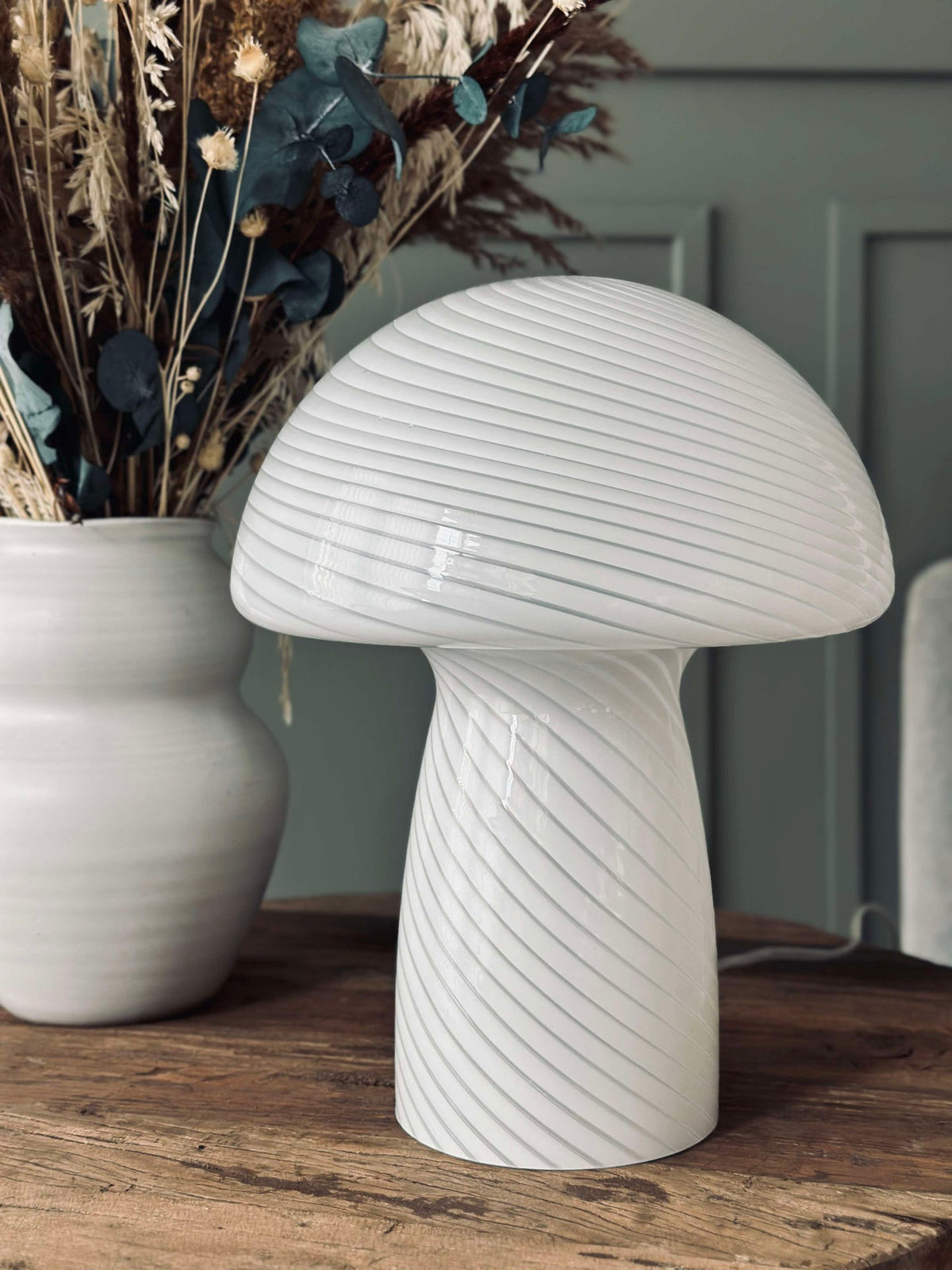 Mushroom Elsa - Hvit 24 cm
