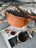 Bumbag Molly - Cognac / sølv