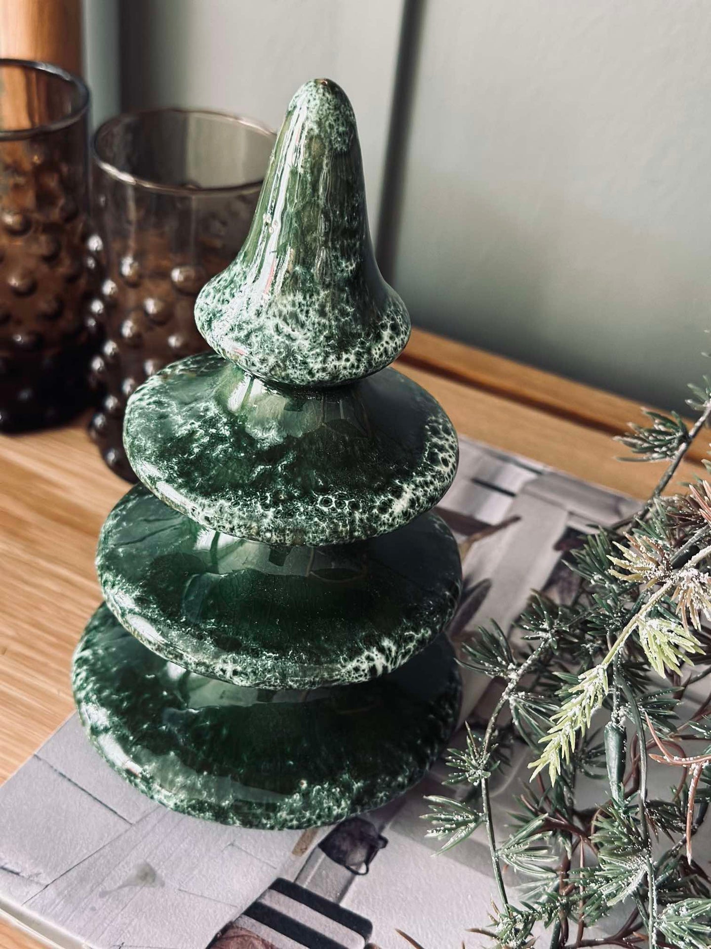 Juletre Keramikk 18 cm