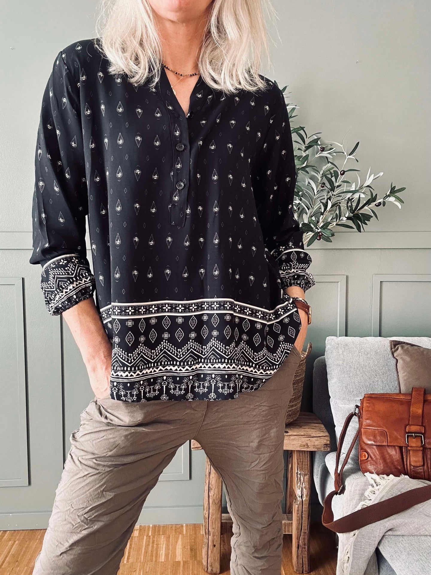 Bluse Ella black