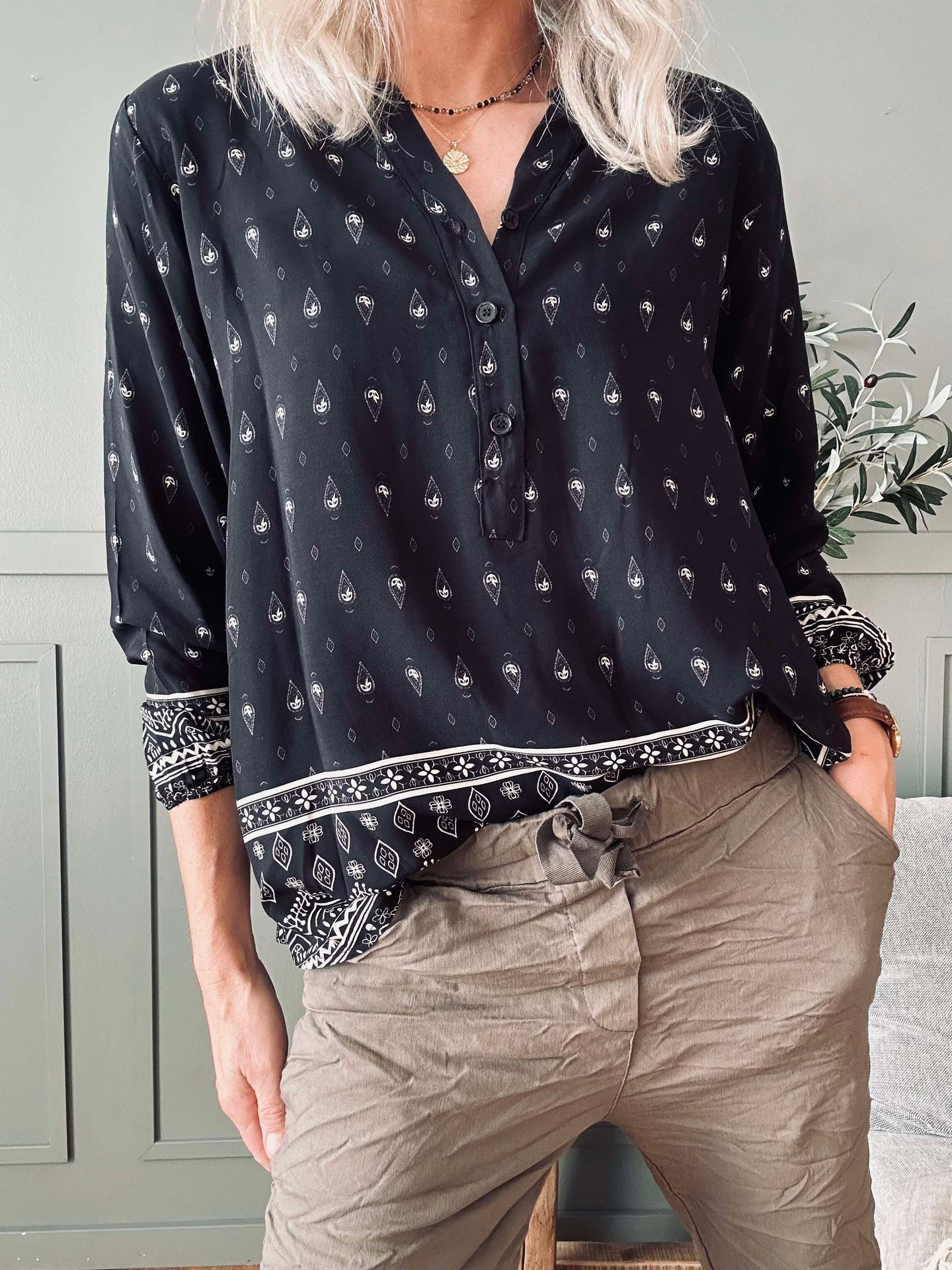 Bluse Ella black