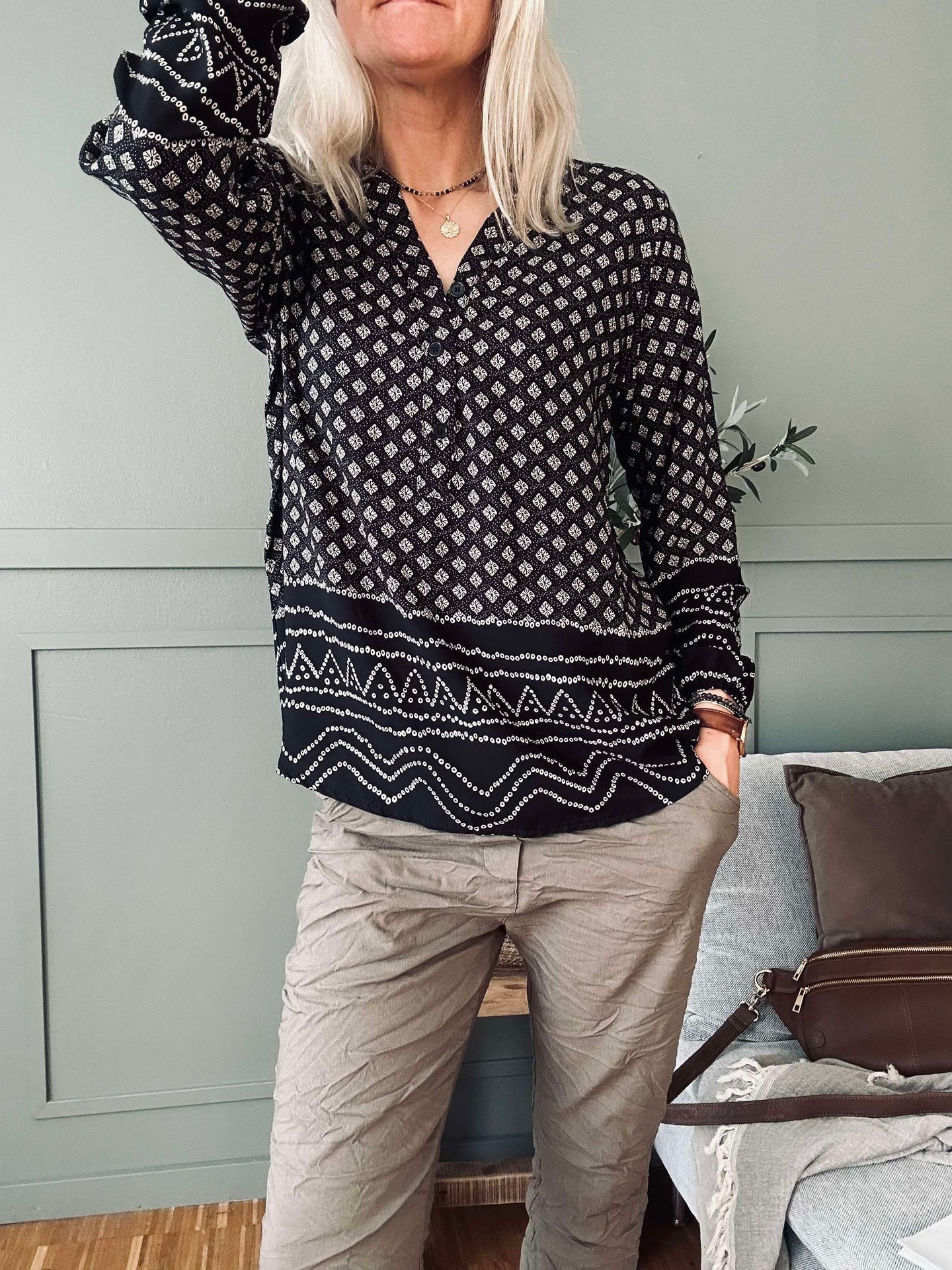 Bluse Ella Nero