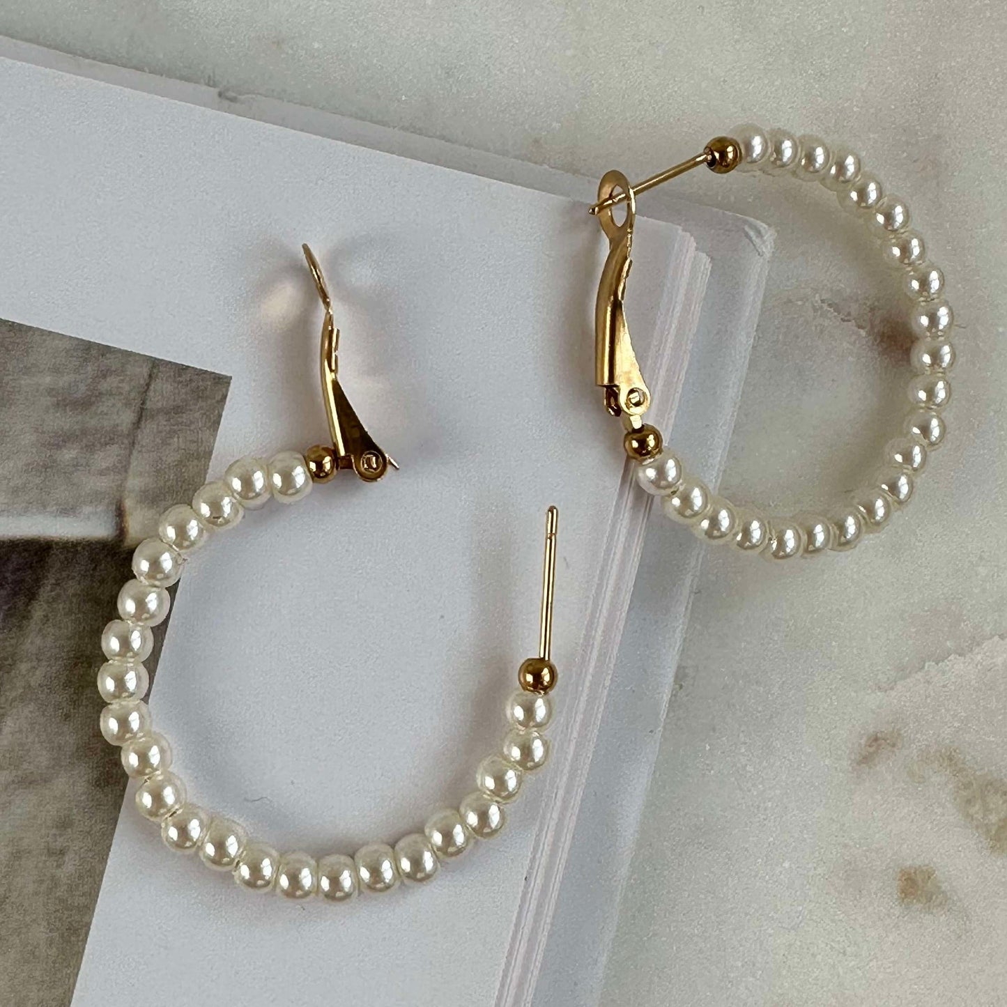 Øreringer Coco 35mm