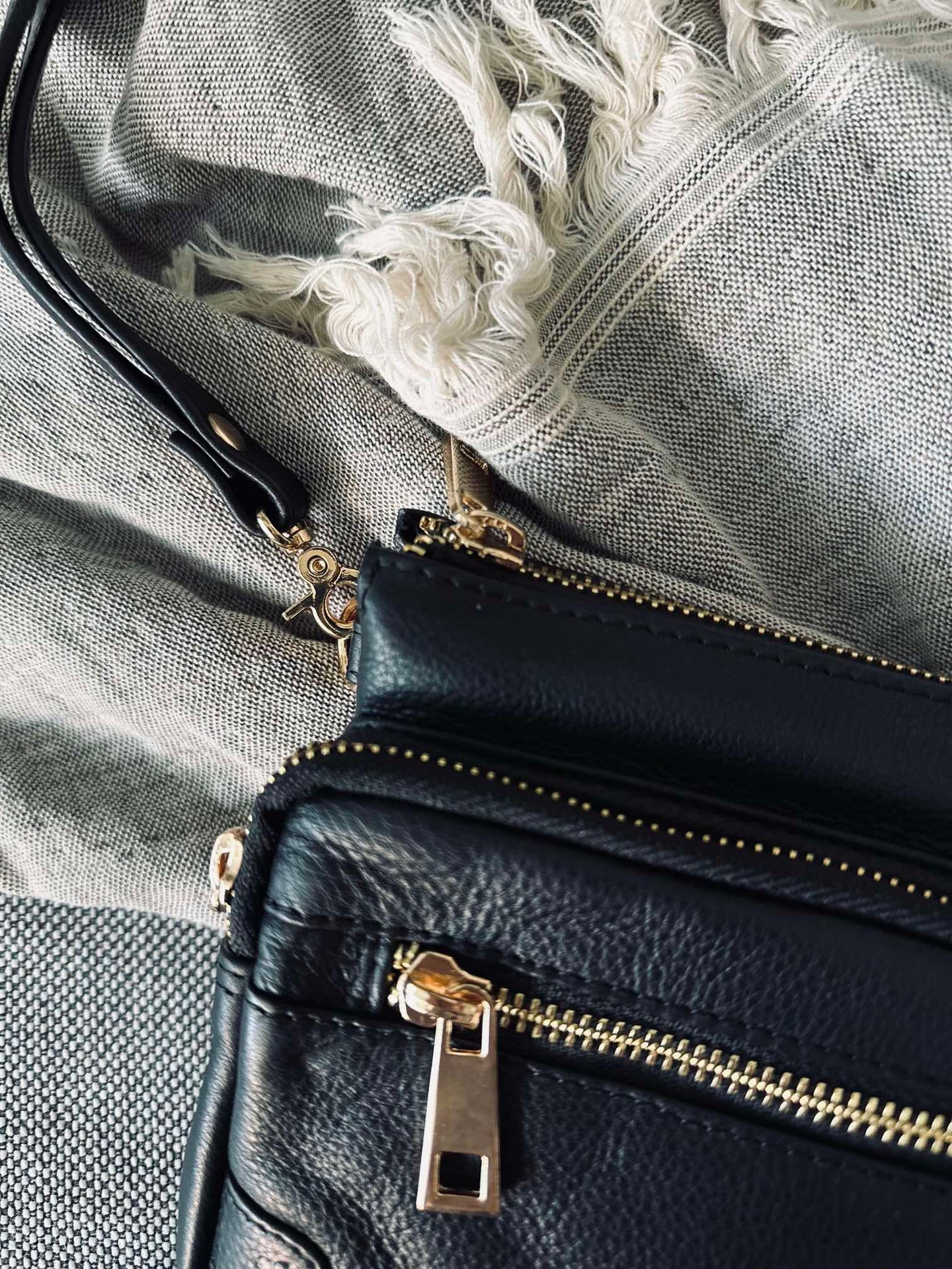 Clutch Deluxe – Svart / Gull
