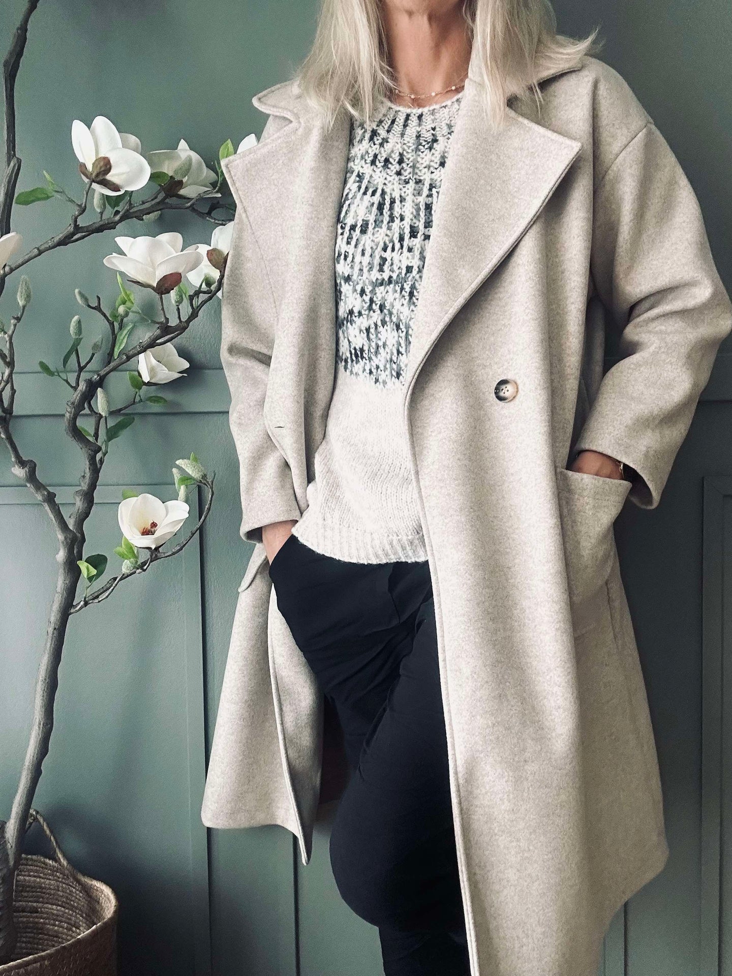 Jakke Ida beige