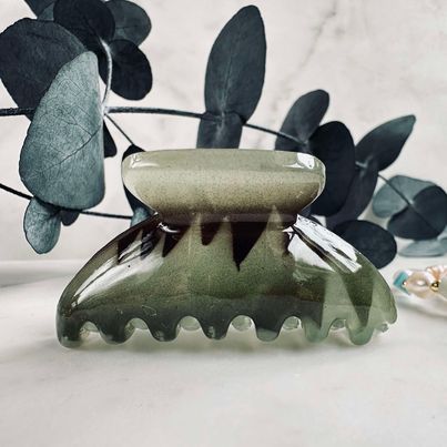 Hårklemme Ivy - Green