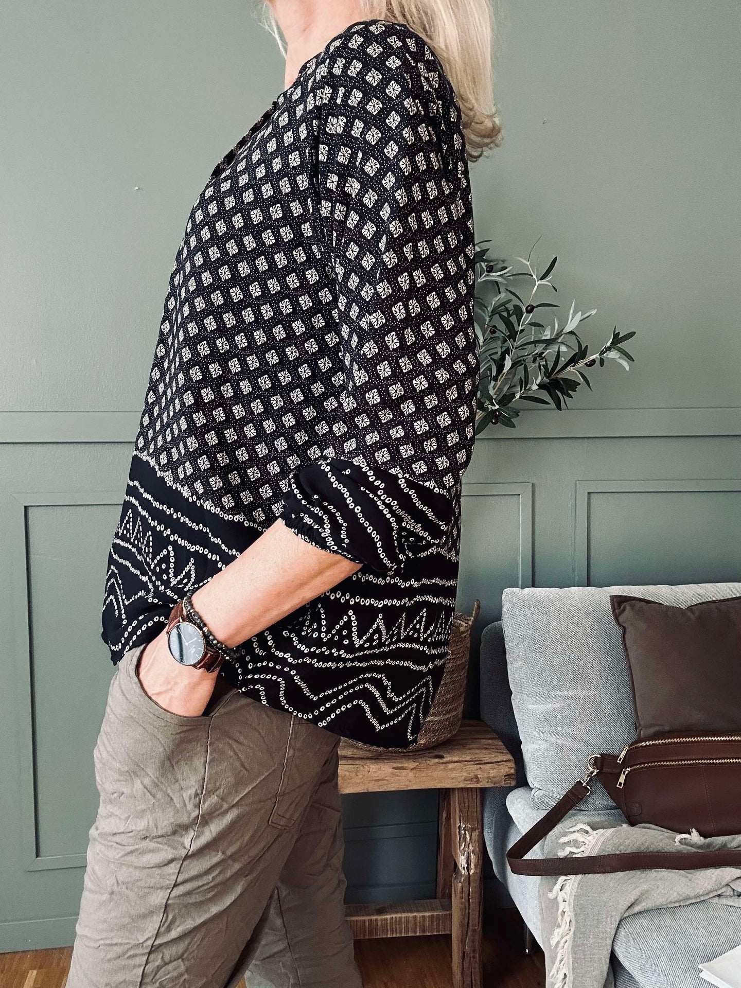 Bluse Ella Nero