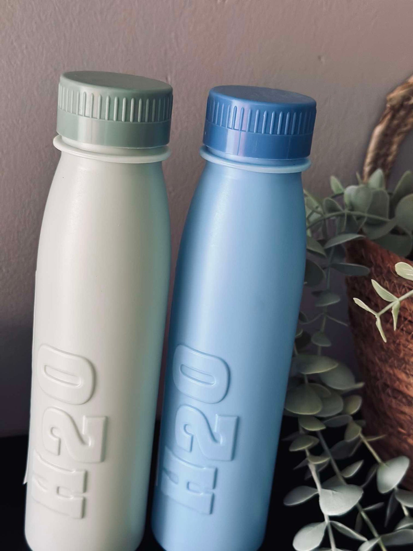 Drikkeflaske H2O 500 ml - Grønn / Blå Mix