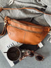 Bumbag Astrid - Cognac / Gull