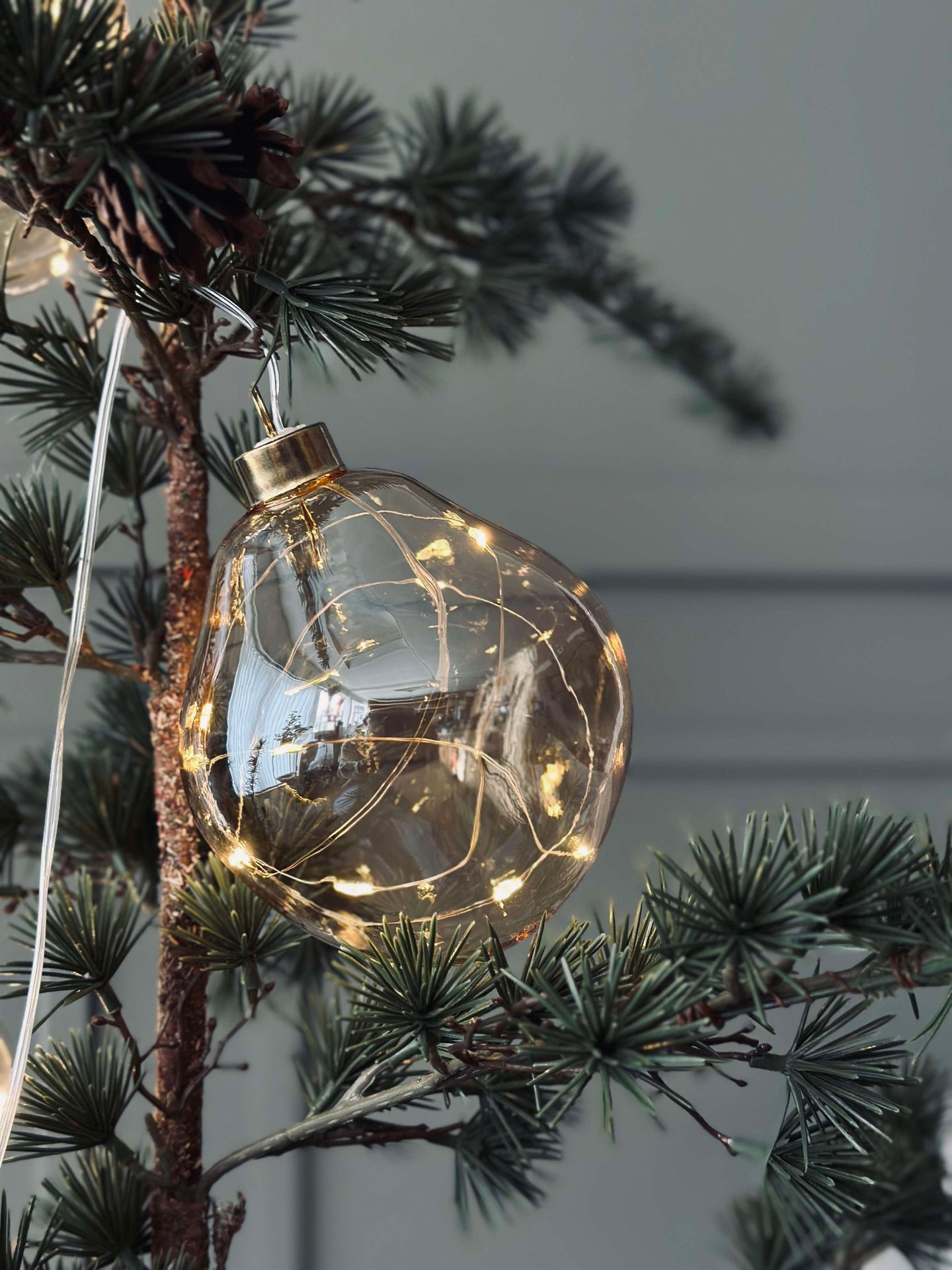 LED-lyskuler Golden - Sett med 3 stk