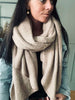 Skjerf MILA Beige / Rosa