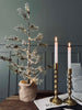 Juletre med kongler og lyskjede - 70 cm