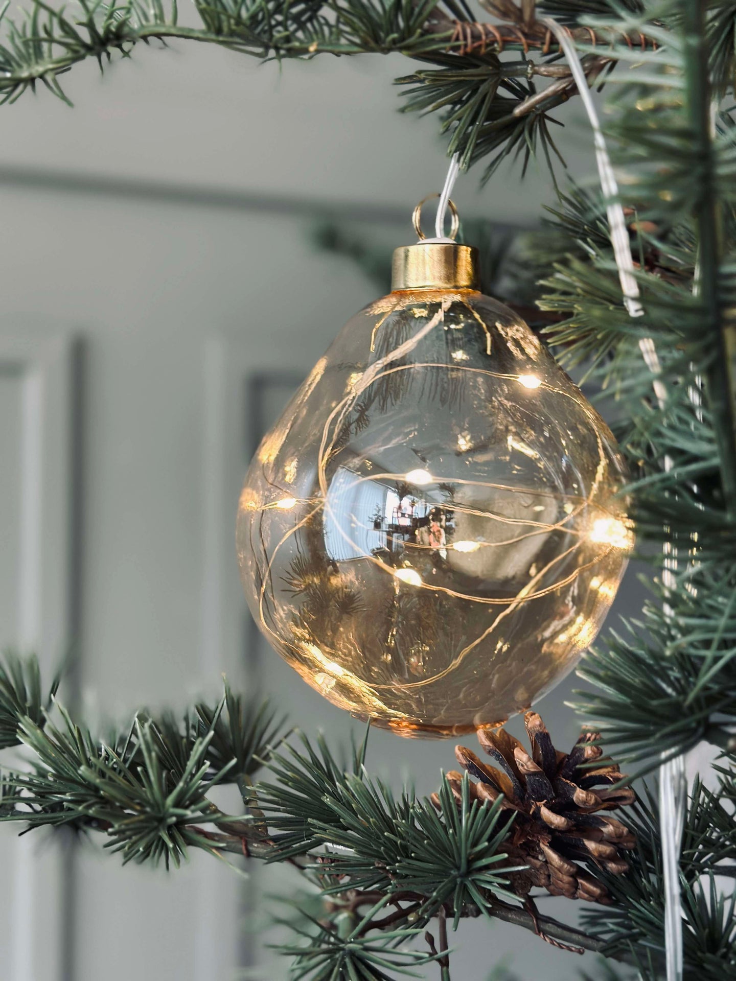 LED-lyskuler Golden - Sett med 3 stk