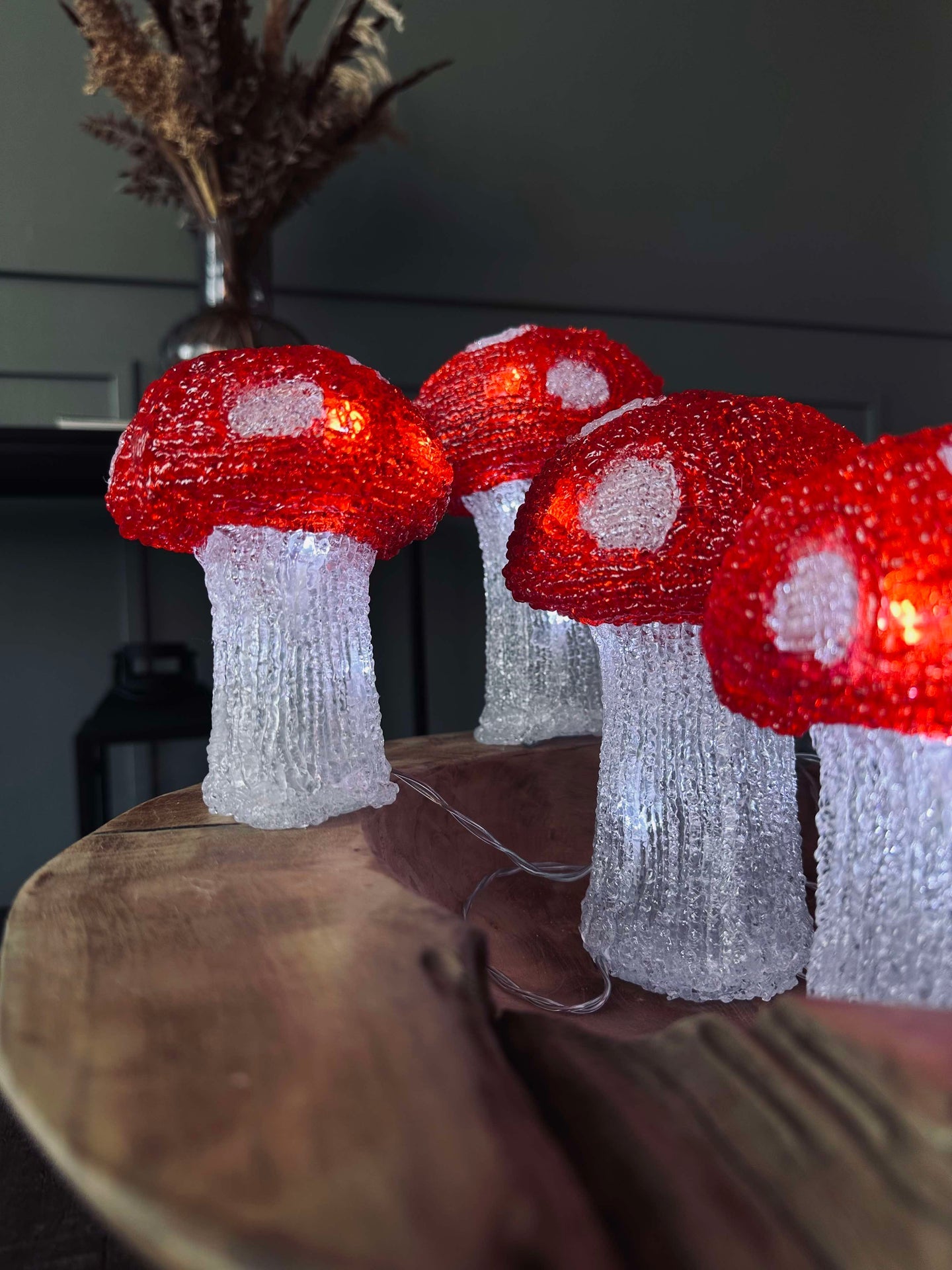 Mushroom-sett med 5 lamper - Godkjent for innendørs og utendørs bruk