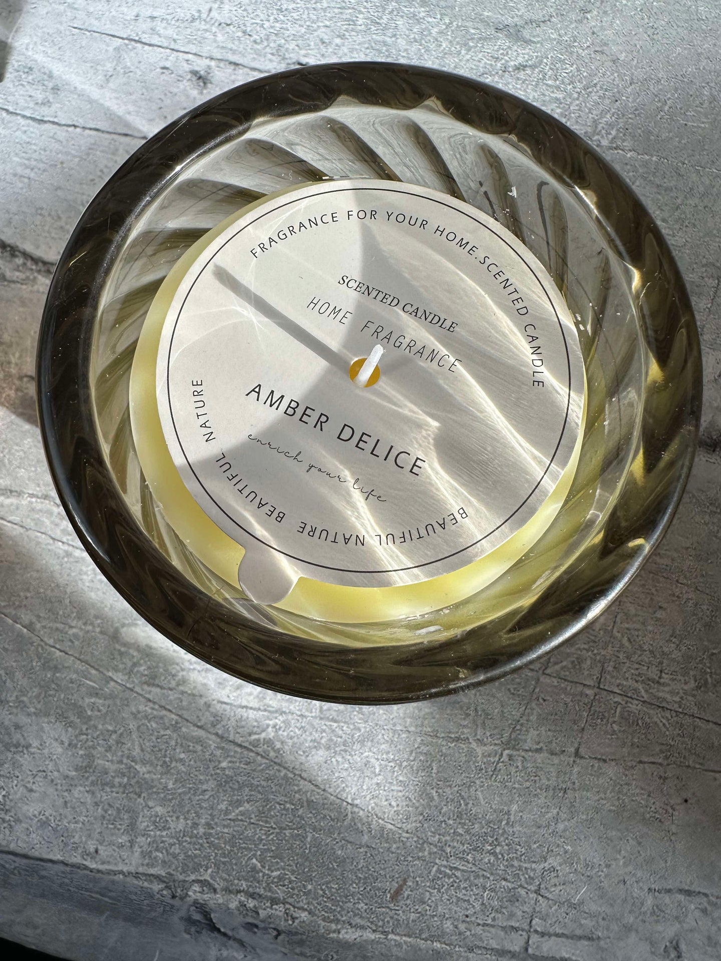 Duftlys i glass - ABSOLUTE TABAC