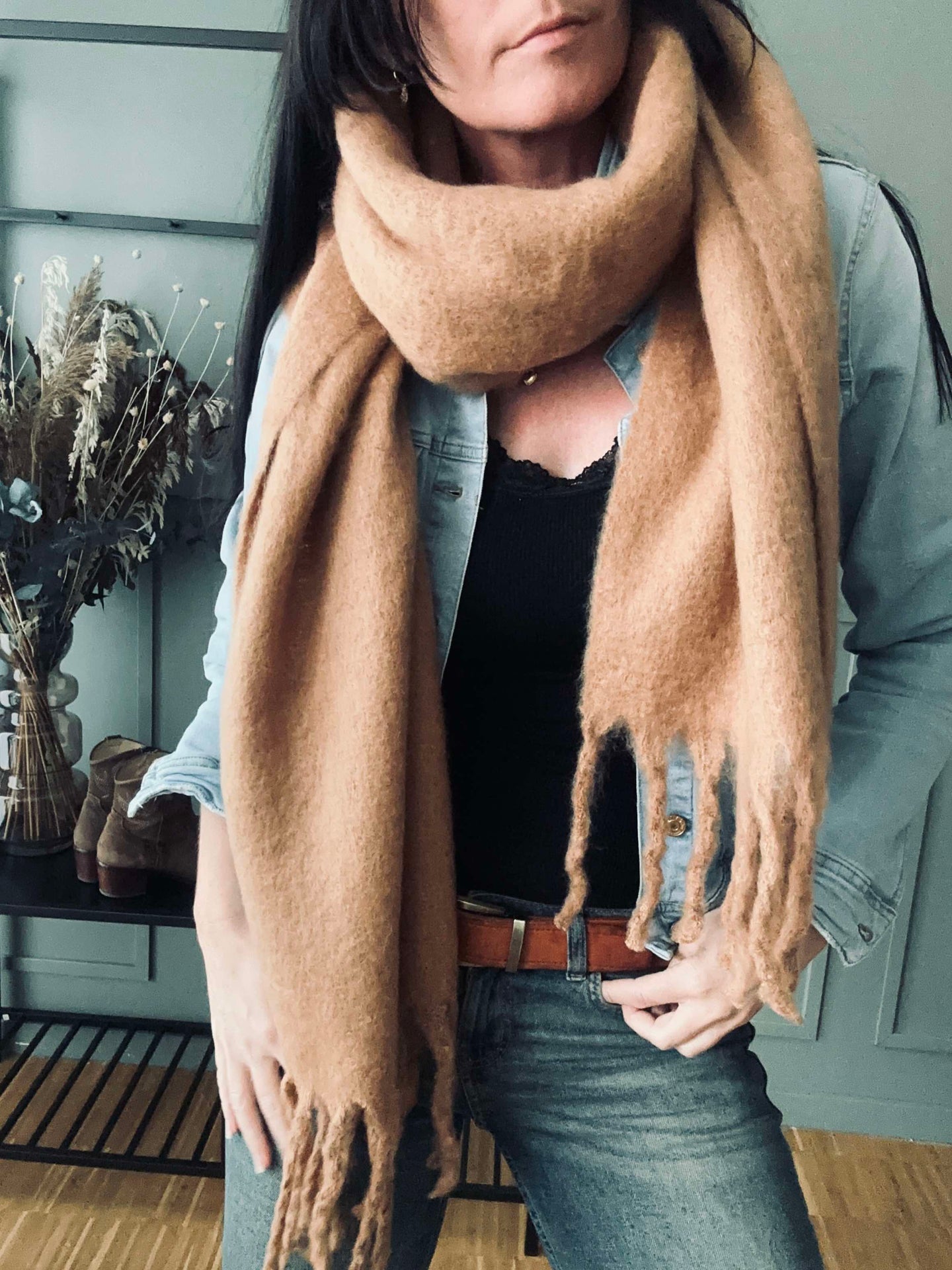 Skjerf Vamsete Camel
