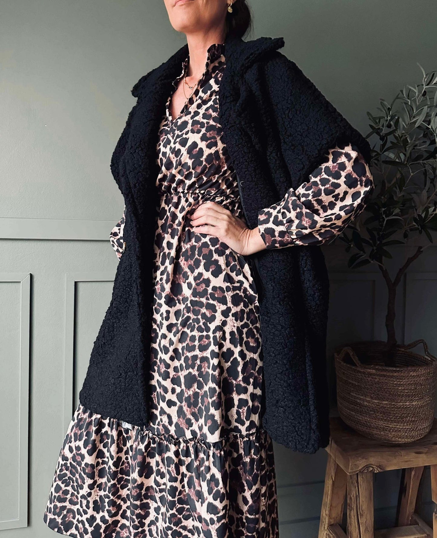 Vest oversize Molly Black
