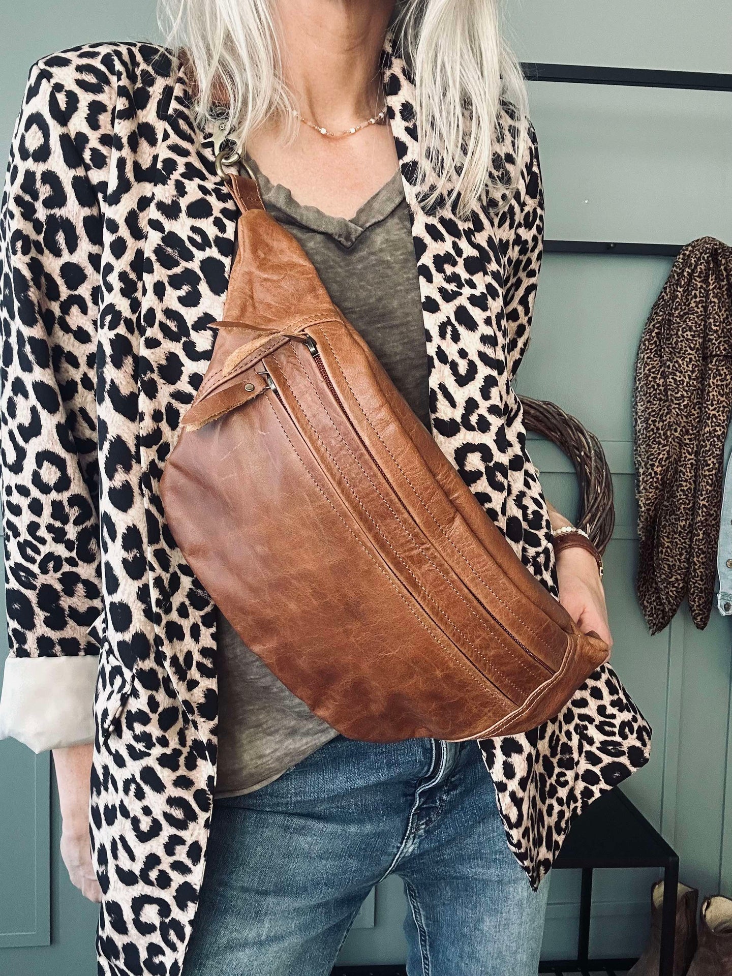 Bumbag Big Oline Cognac