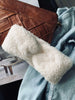 Pannebånd Fleece - White