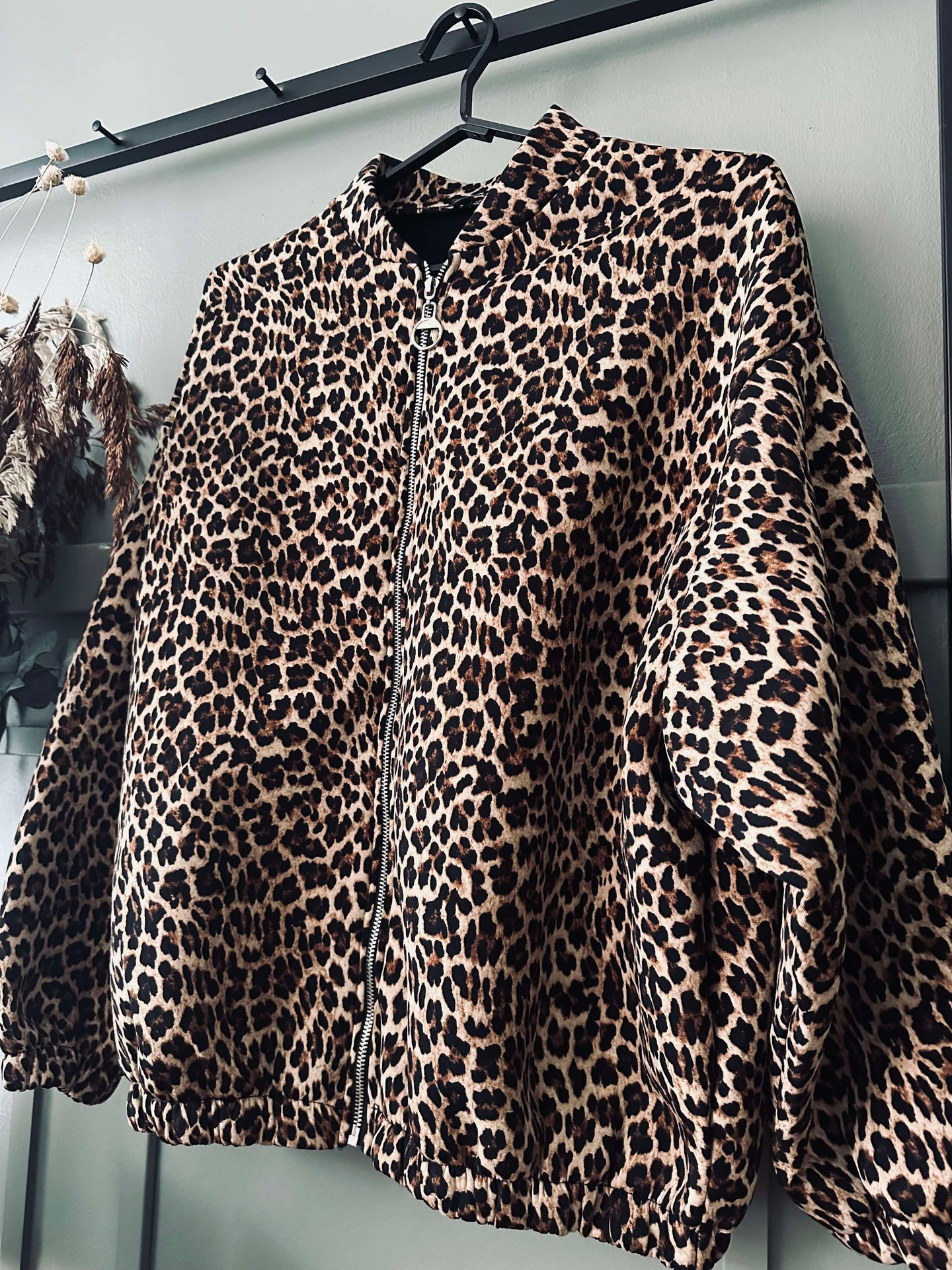 Kul leopardjakke